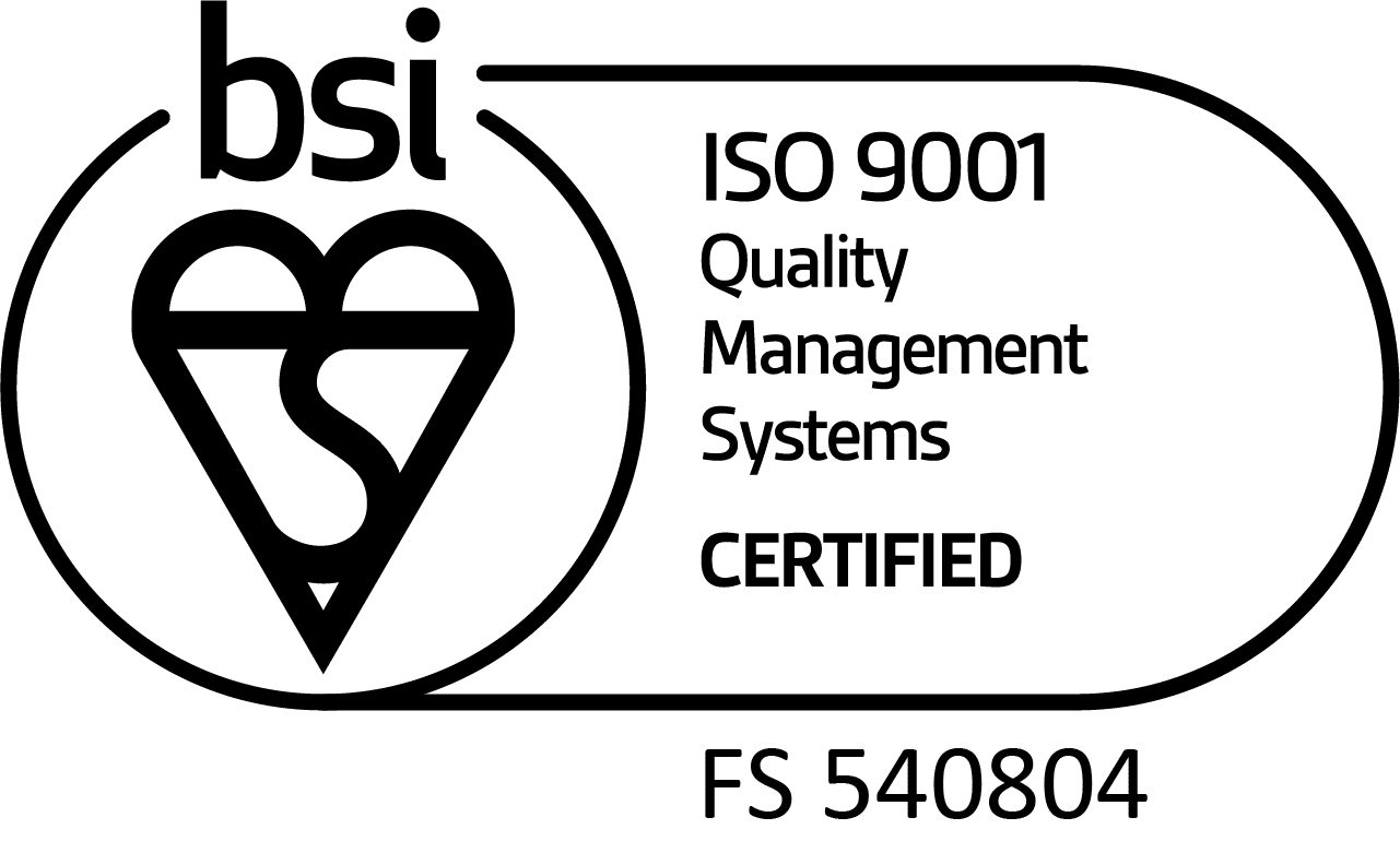bsi ISO 9001 Novatron Logo